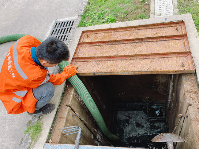 湖口抽化粪池
